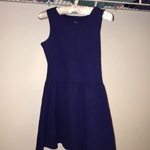 New, blue rose pattern dress.